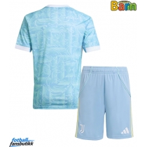 Juventus Bortedraktsett Barn 2025-26 Kortermet (+ Korte bukser)